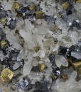 Quartz, Chalcopyrite, Galena, Sphalerite, Pyrite