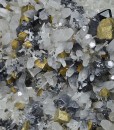Quartz, Chalcopyrite, Galena, Sphalerite, Pyrite