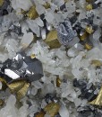 Quartz, Chalcopyrite, Galena, Sphalerite, Pyrite