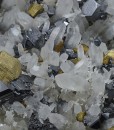 Quartz, Chalcopyrite, Galena, Sphalerite, Pyrite