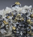 Quartz, Chalcopyrite, Galena, Sphalerite, Pyrite