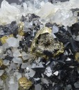 Quartz, Chalcopyrite, Galena, Sphalerite, Pyrite