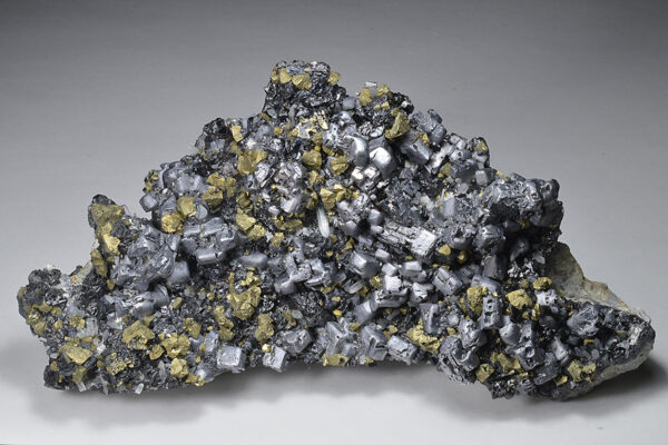 Skeletal Galena, Chalcopyrite, Sphalerite, Quartz