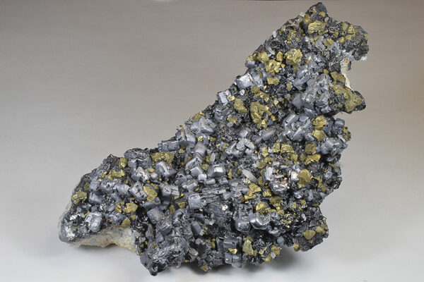 Skeletal Galena, Chalcopyrite, Sphalerite, Quartz