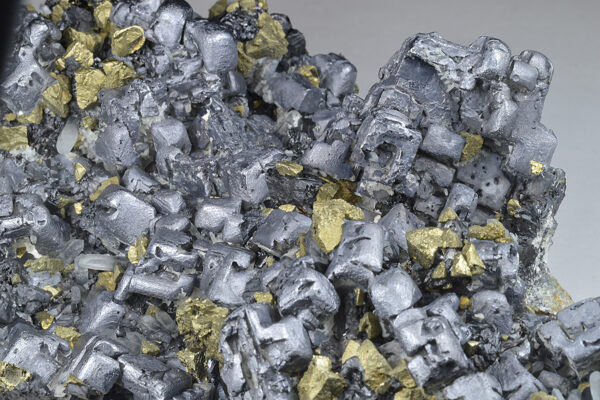 Skeletal Galena, Chalcopyrite, Sphalerite, Quartz