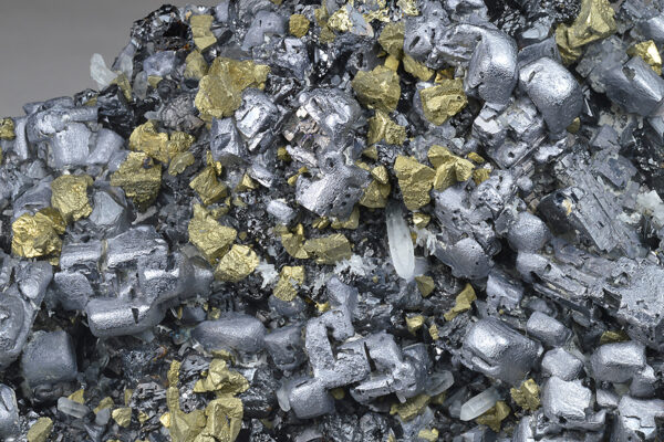 Skeletal Galena, Chalcopyrite, Sphalerite, Quartz