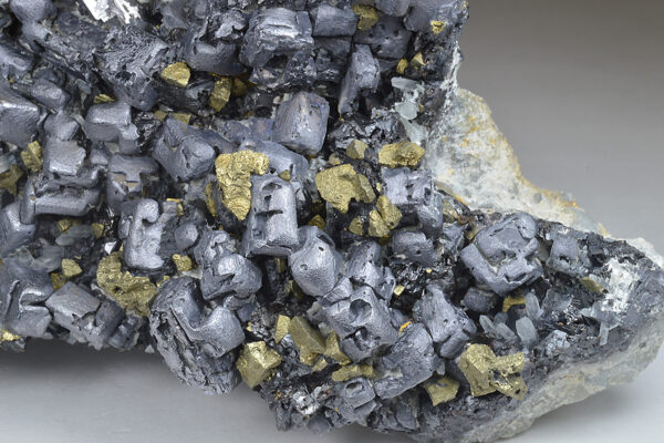Skeletal Galena, Chalcopyrite, Sphalerite, Quartz