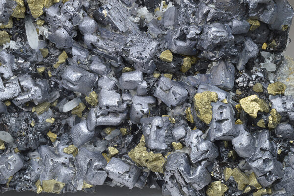 Skeletal Galena, Chalcopyrite, Sphalerite, Quartz
