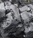 Melted habit Galena, Sphalerite, Chalcopyrite, Pyrite