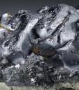 Melted habit Galena, Sphalerite, Chalcopyrite, Pyrite