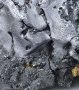 Melted habit Galena, Sphalerite, Chalcopyrite, Pyrite