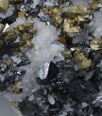 Skeletal Galena, Chalcopyrite, Sphalerite, Quartz