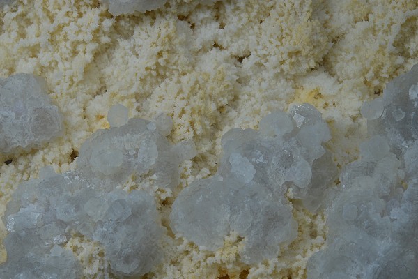 Fluorite on Quartz