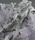 Quartz var.Amethyst, Pyrite, Sphalerite