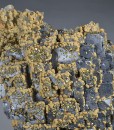 Skeletal Galena, Chalcopyrite, Quartz, Dolomite, Calcite