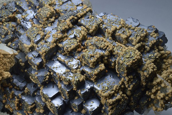 Skeletal Galena, Chalcopyrite, Quartz, Dolomite, Calcite
