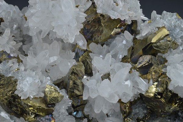 Chalcopyrite, Quartz, Pyrite