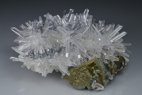 Quartz, Chalcopyrite, Galena