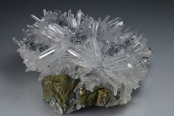 Quartz, Chalcopyrite, Galena