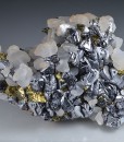 Skeletal Galena, Chalcopyrite, Calcite, Pyrite, Sphalerite