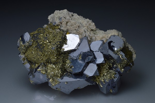 Galena, Chalcopyrite, Quartz