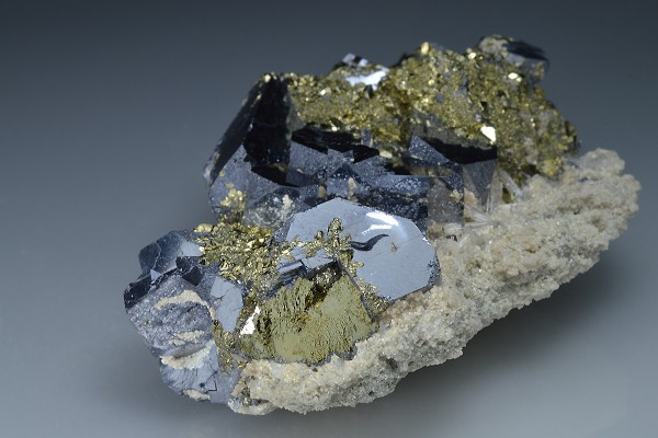 Galena, Chalcopyrite, Quartz