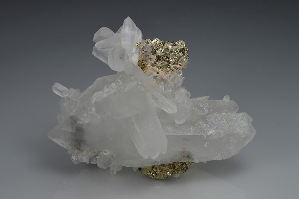 Quartz, Pyrite, Calcite