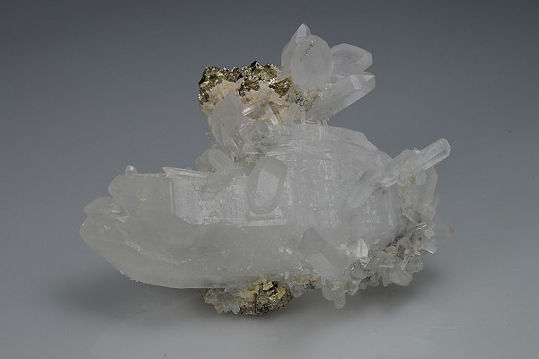 Quartz, Pyrite, Calcite