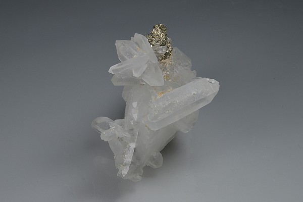 Quartz, Pyrite, Calcite