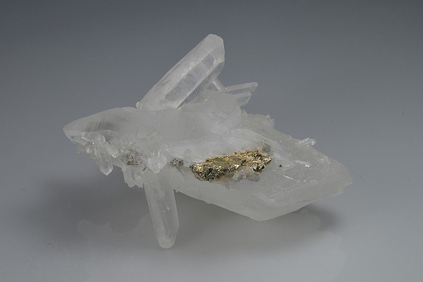 Quartz, Pyrite, Calcite