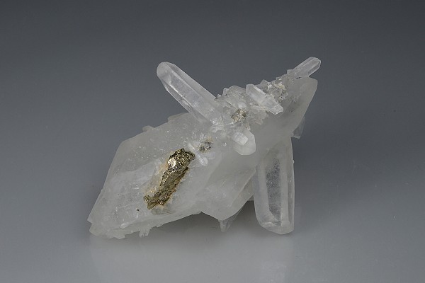 Quartz, Pyrite, Calcite