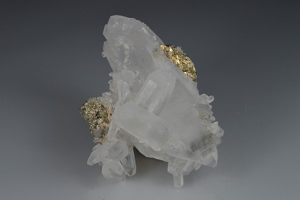 Quartz, Pyrite, Calcite