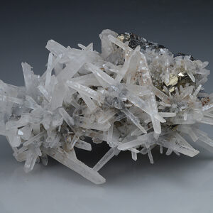 Quartz, Pyrite, Sphalerite