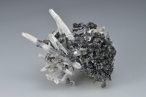 Bi-terminated Quartz, Sphalerite