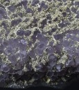 Quartz var.Amethyst, Pyrite
