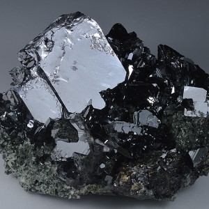 Galena on Sphalerite