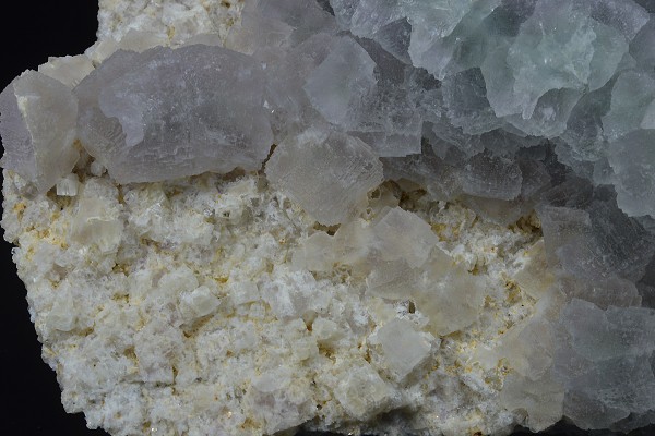 Fluorite on host rock