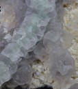 Fluorite on host rock