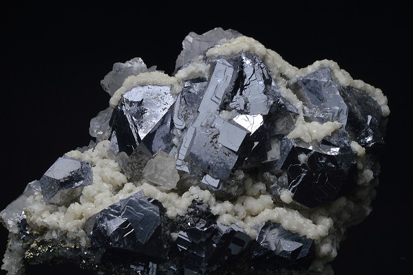 Galena, Calcite, Pyrite