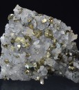 Iridescent Chalcopyrite, Quartz with inclusions