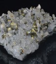 Iridescent Chalcopyrite, Quartz with inclusions