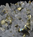 Iridescent Chalcopyrite, Quartz with inclusions