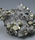 Pyrite, Quartz, Sphalerite - floater
