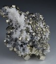 Pyrite, Quartz, Sphalerite - floater