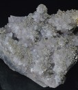 Quartz var.Amethyst, Pyrite