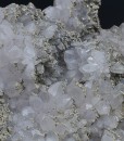 Quartz var.Amethyst, Pyrite