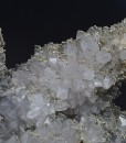 Quartz var.Amethyst, Pyrite