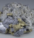 Chalcopyrite, Galena, Quartz
