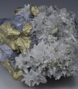 Chalcopyrite, Galena, Quartz