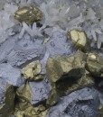 Chalcopyrite, Galena, Quartz